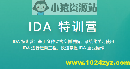 【看雪】IDA特训营