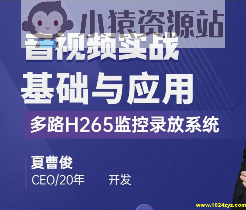 C++音视频实战-FFmpeg基础到工程-多路H265监控录放开发