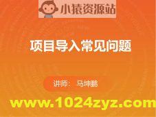 项目导入常见问题