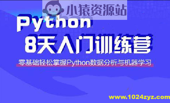 路飞 小白入门 Python八天训练营课程