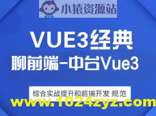 大伟聊前端-互联网大厂企业级中台Vue3综合实战提升和前端开发规范