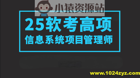 2025野人老师软考高项