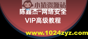 陈鑫杰-网络安全VIP高级教程