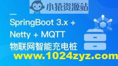SpringBoot 3.x + Netty + MQTT 实战物联网智能充电桩