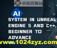 AI system in Unreal Engine 5 and C++, Beginner to advance