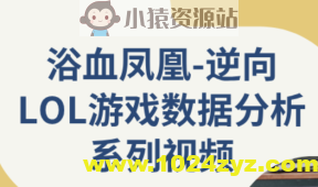 逆向LOL游戏数据分析系列视频