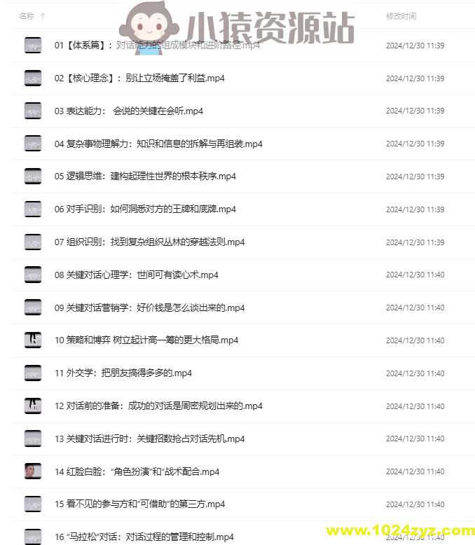 超级聊天术：如何成为沟通高手【完结】