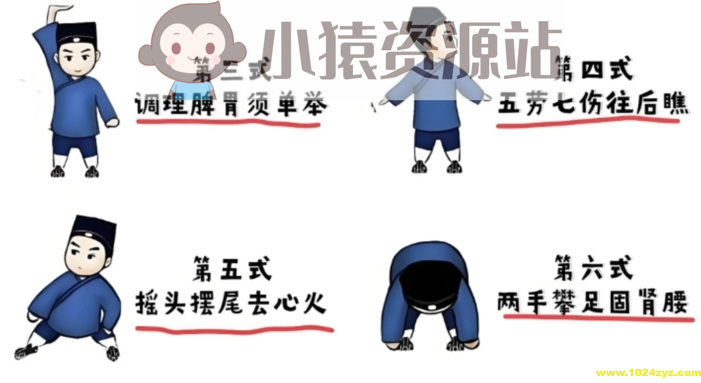 【养生视频】八段锦详细解说全套教程 —养生健身的智慧之选