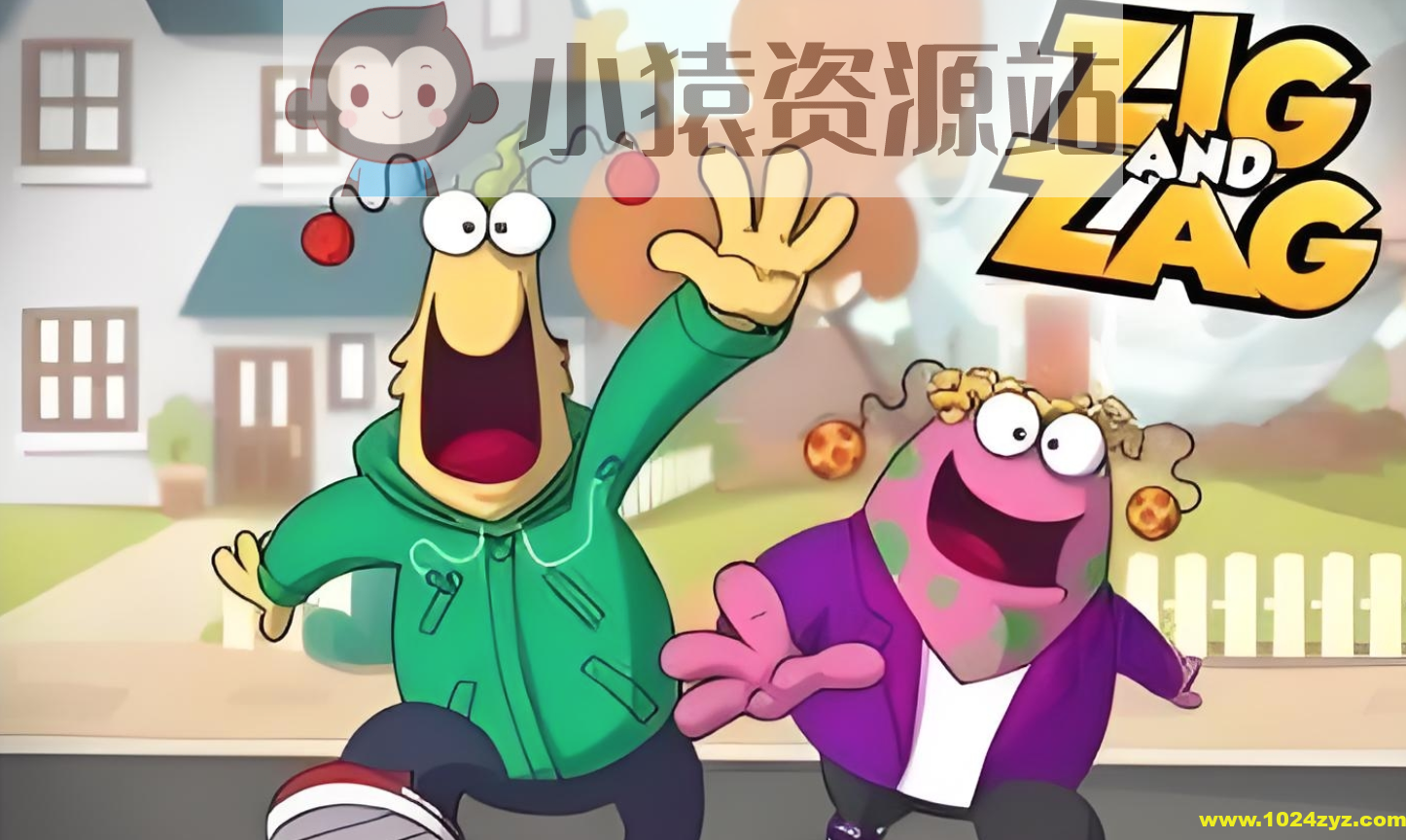 BBC英语启蒙动画《有来和有去 Zig and Zag》