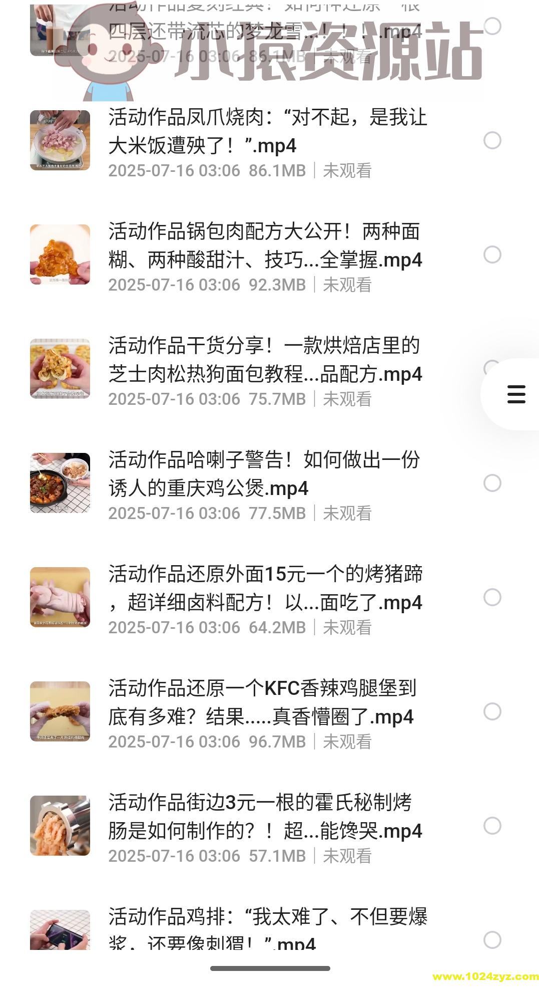 全套做菜视频教学，学会可以做厨师了