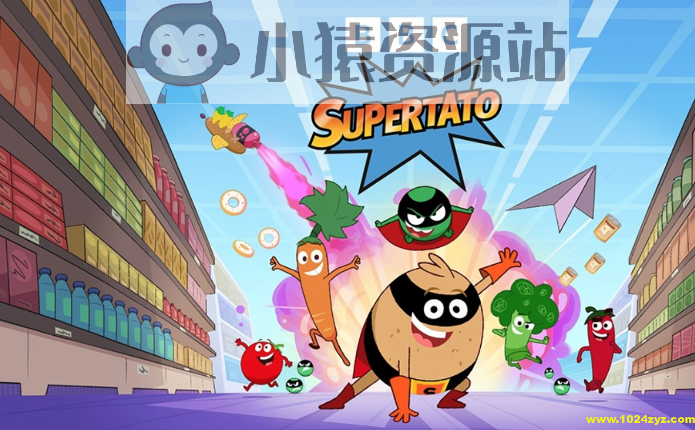 BBC英语启蒙动画《超级土豆 Supertato (视频+音频) 》