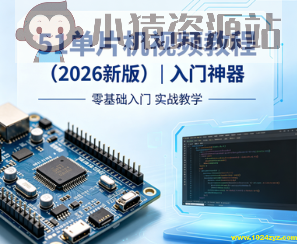 尚硅谷51单片机视频教程(2026新版) | 入门神器